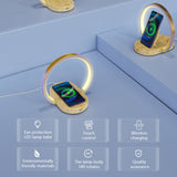 Load image into Gallery viewer, LED Desk Lamp Wireless Charger