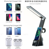 Load image into Gallery viewer, LED Desk Lamp Wireless Charger