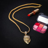 Load image into Gallery viewer, Men Lion Head Necklace