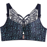 Load image into Gallery viewer, Push Up Lingerie Backless Bralette Front Closure