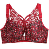 Load image into Gallery viewer, Push Up Lingerie Backless Bralette Front Closure