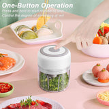 Load image into Gallery viewer, Mini Electric Garlic Chopper