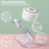 Load image into Gallery viewer, Mini Electric Garlic Chopper
