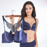 Load image into Gallery viewer, Push Up Lingerie Backless Bralette Front Closure