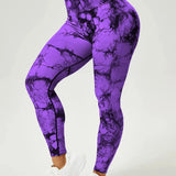 Load image into Gallery viewer, Seamless Tie Dye Leggings
