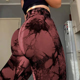 Load image into Gallery viewer, Seamless Tie Dye Leggings