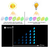 Load image into Gallery viewer, Glow in the Dark Garden Pebbles