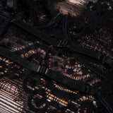 Load image into Gallery viewer, Laced Eyelash Playsuit