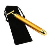 Load image into Gallery viewer, 24K Gold Facial Roller Massager