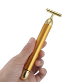 Load image into Gallery viewer, 24K Gold Facial Roller Massager